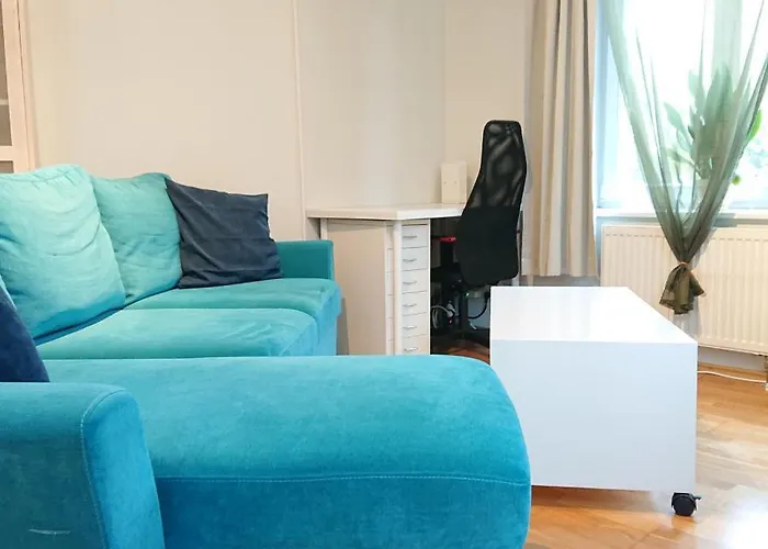 公寓 Bright And Cozy Center 1 Bedroom Ap, Free Parking! 塔林